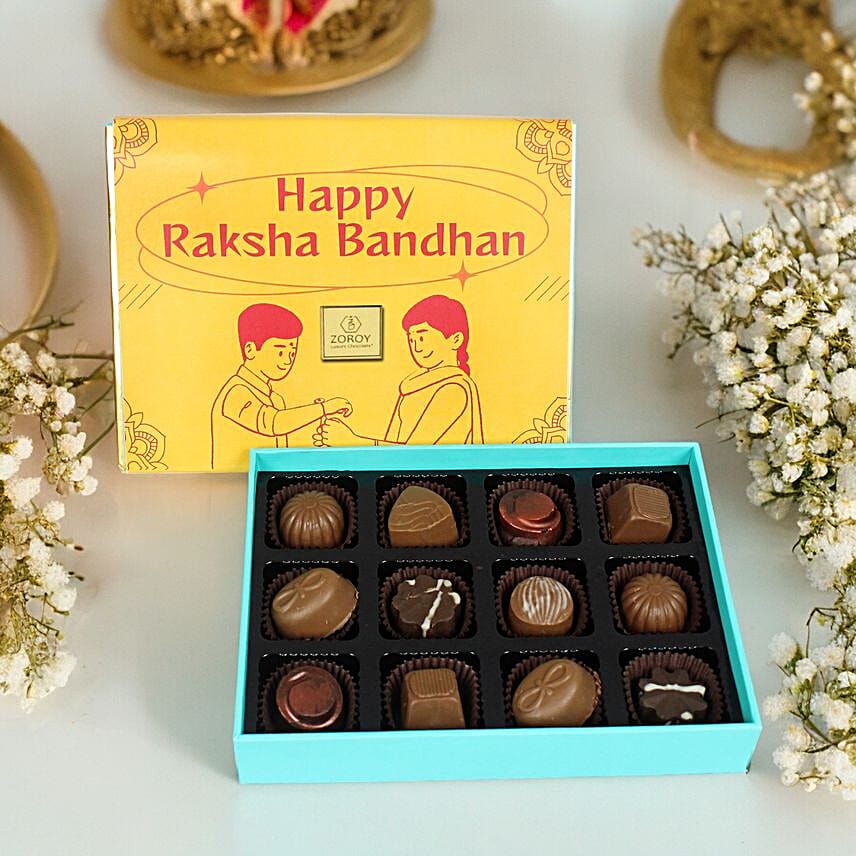 Luxury Chocolate Rakhi Special Gift Box