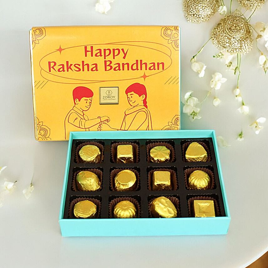 Luxury Chocolate Rakhi Special Gift Box