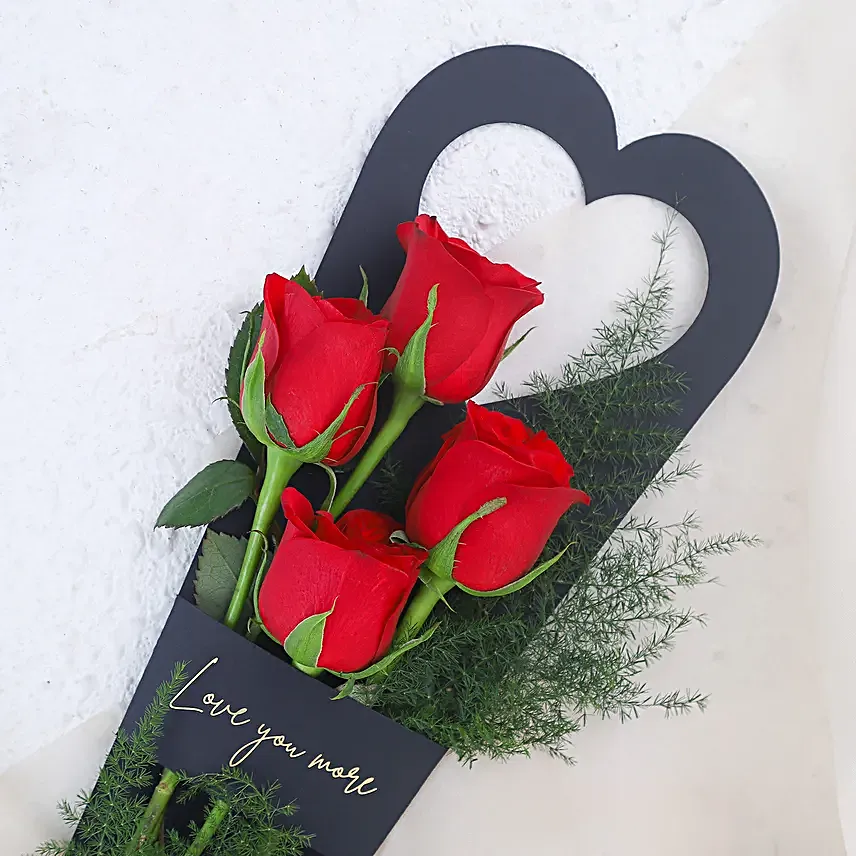 Magic Of Love Red Rose Sleeves