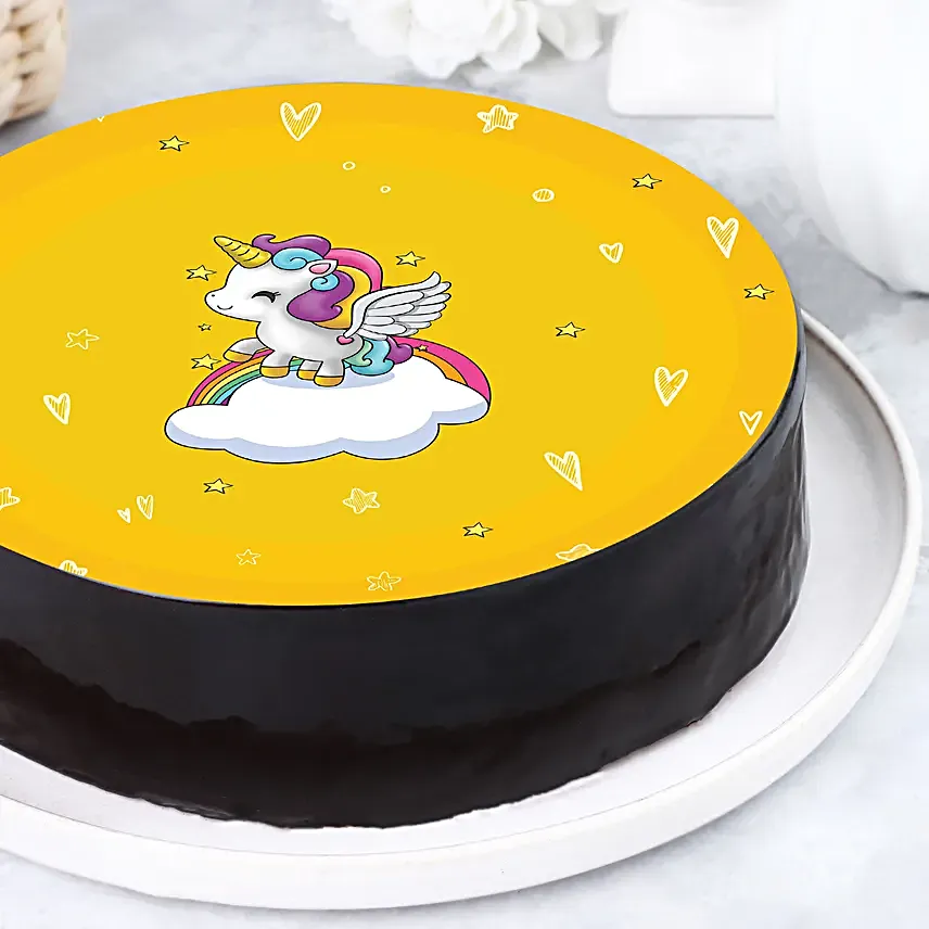 Online Unicorn Chocolate Cake