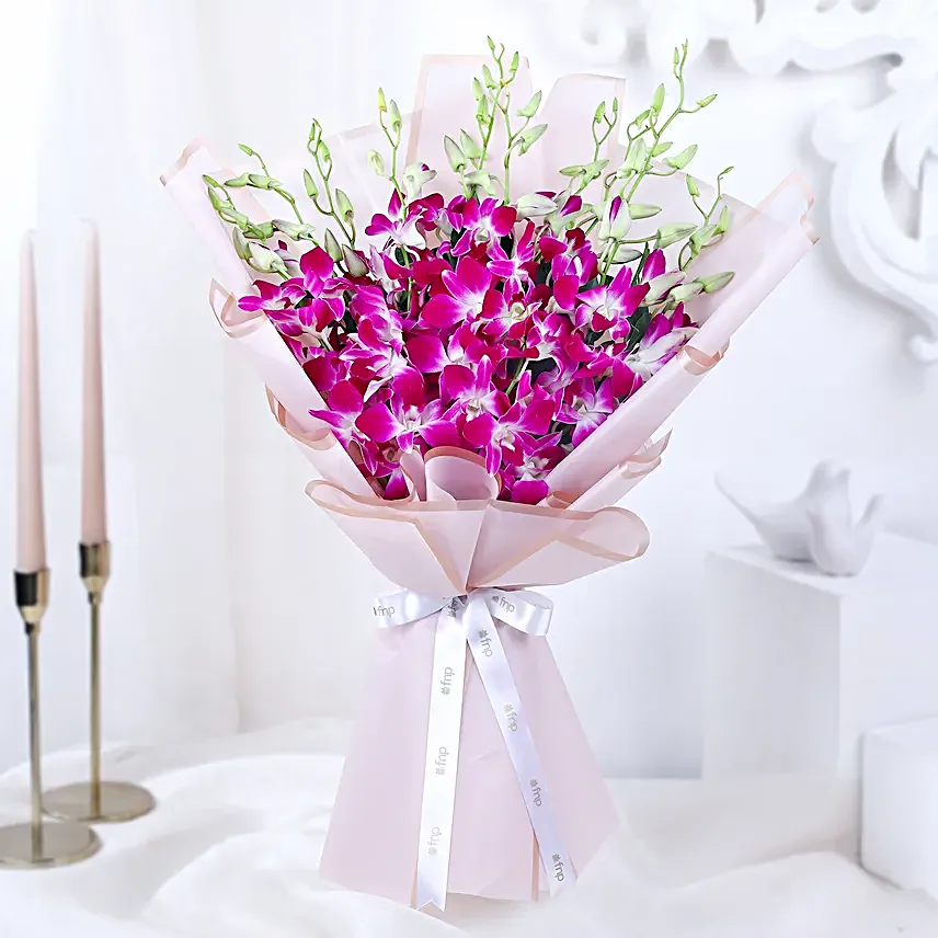 Majestic Purple Orchid Affair