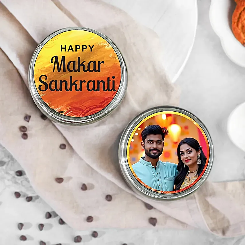 Makar Sankranti Jar Cake Set of 2