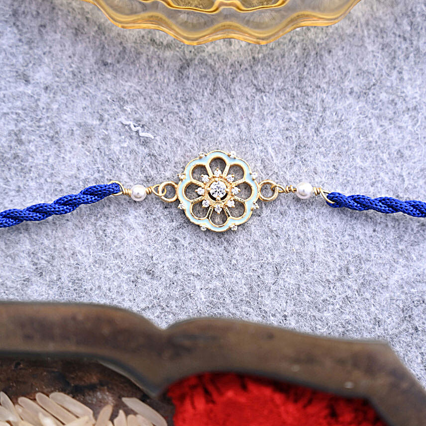 Mandala Grace 925 Silver Rakhi