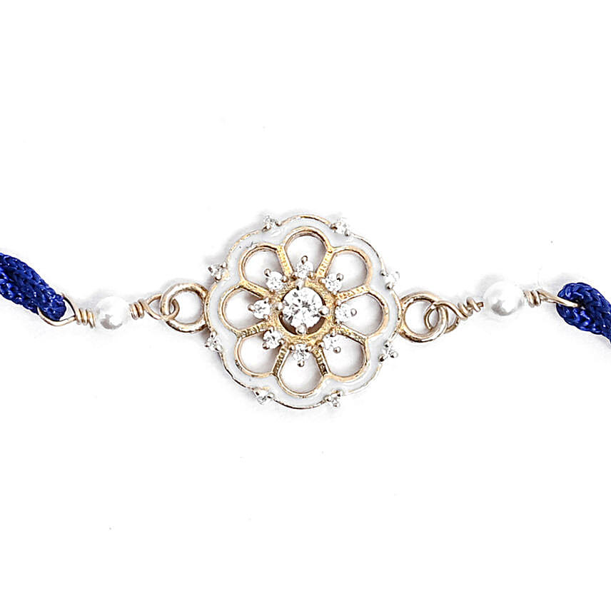 Mandala Grace 925 Silver Rakhi