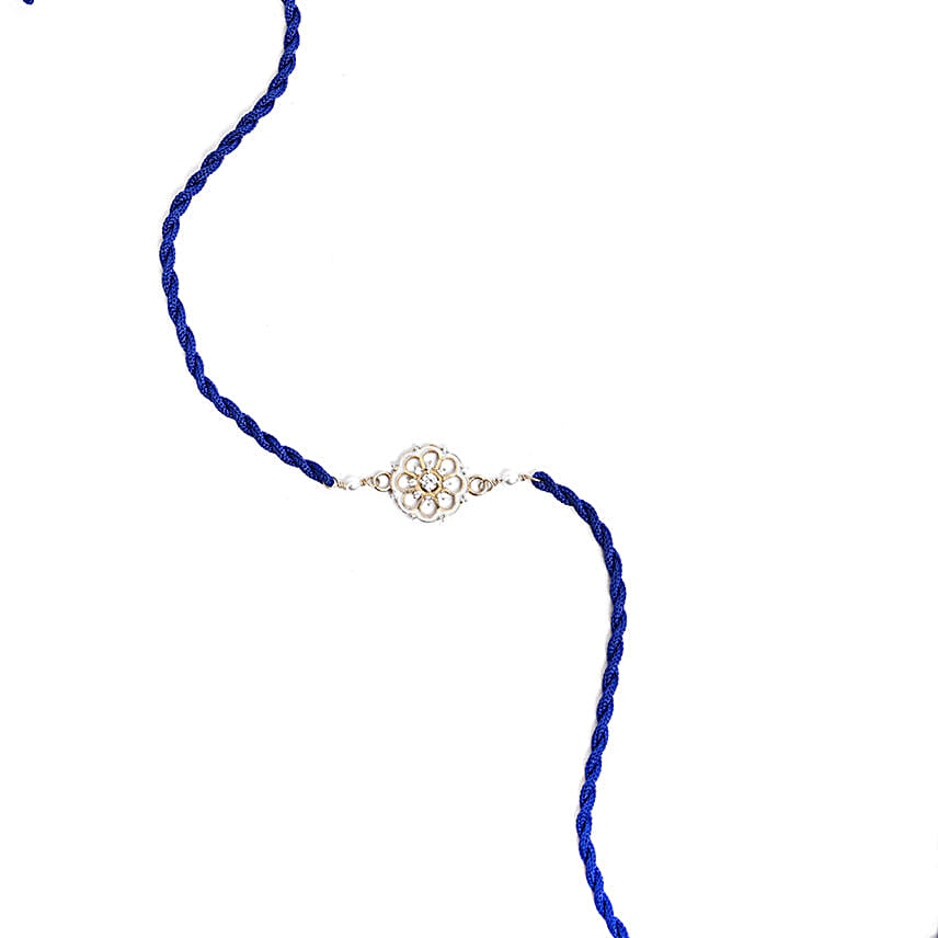Mandala Grace 925 Silver Rakhi