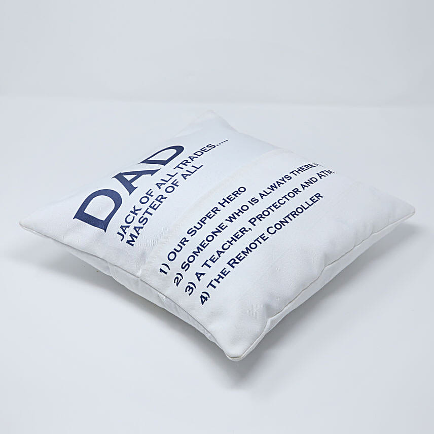 Master Of All Cushion For Dad