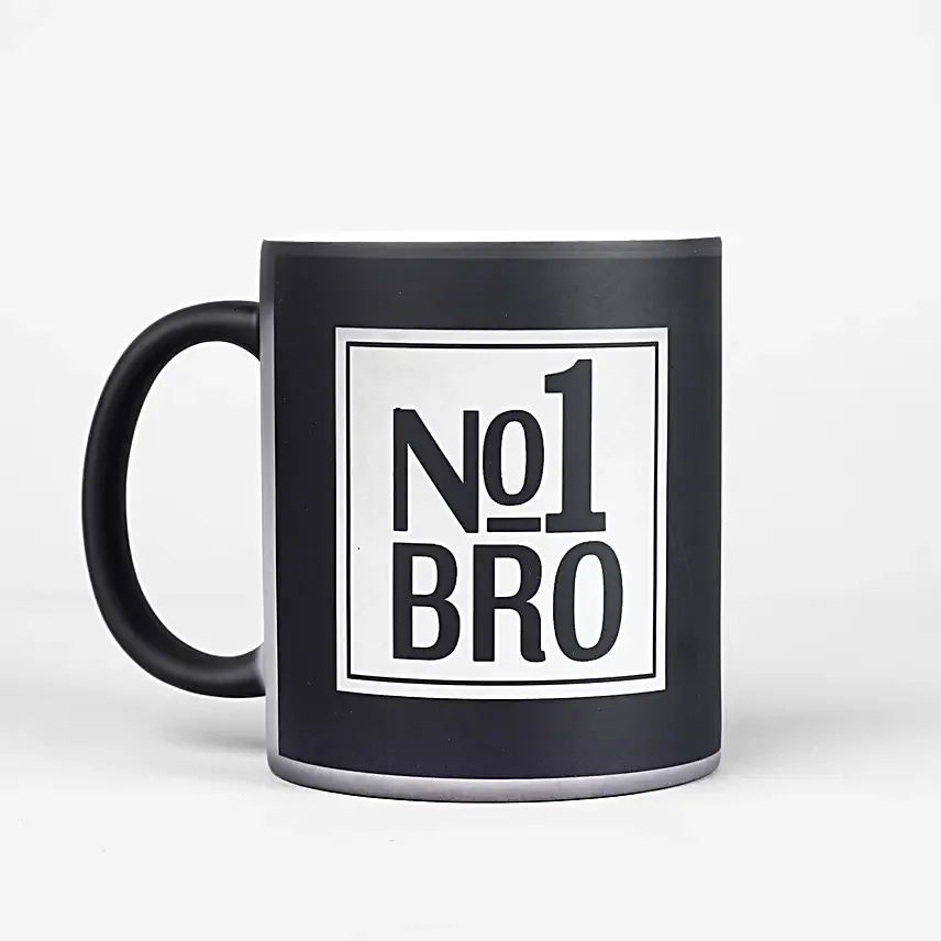 Meenakari Artistic Rakhi N Personalised No 1 Bro Mug Gift