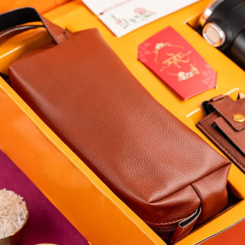Meenakari Rakhi Magic N Travel Essentials