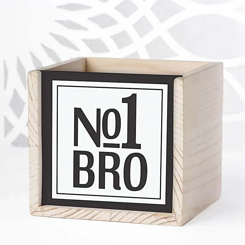 Meenakari Rakhi N No1 Bro Table Organiser