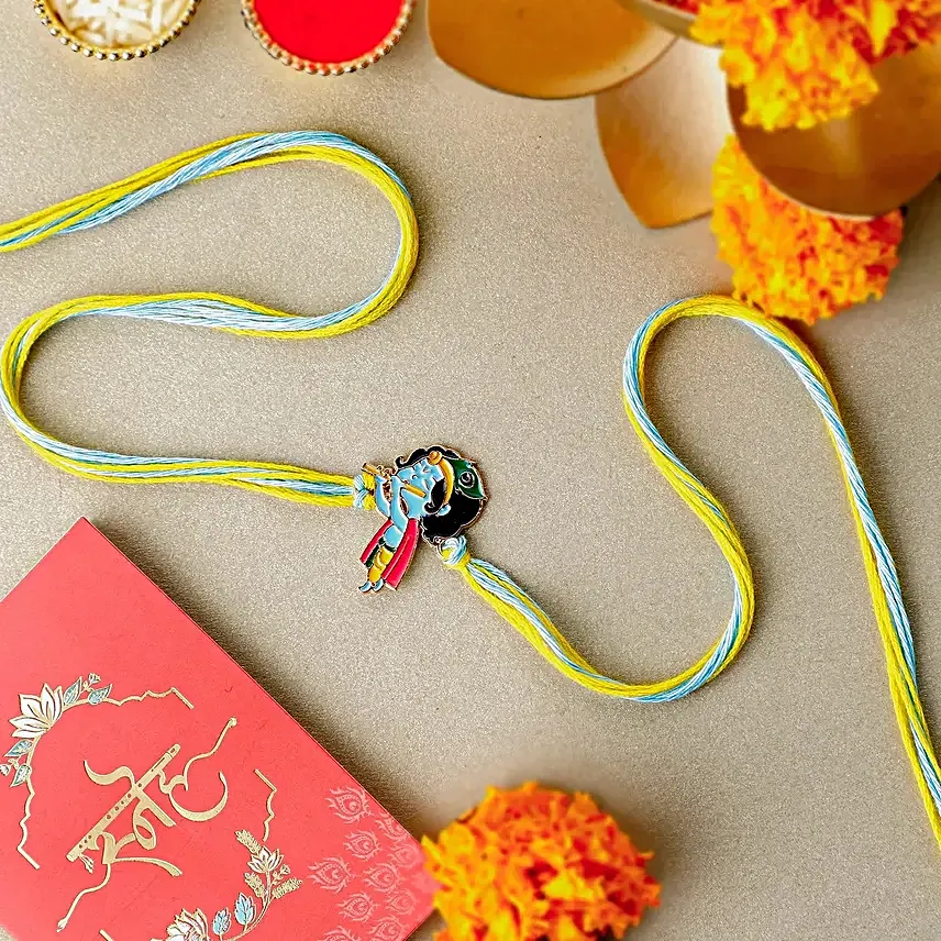 Melodic Krishna Rakhi For Kids