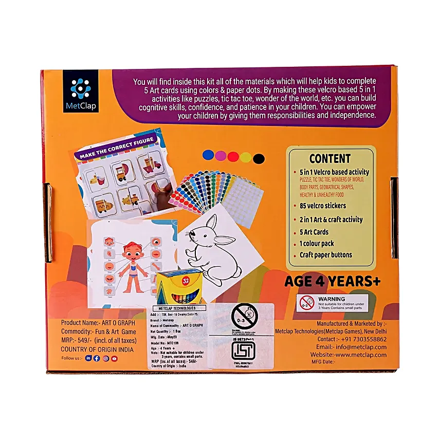 MetClap Art O Graph Kit