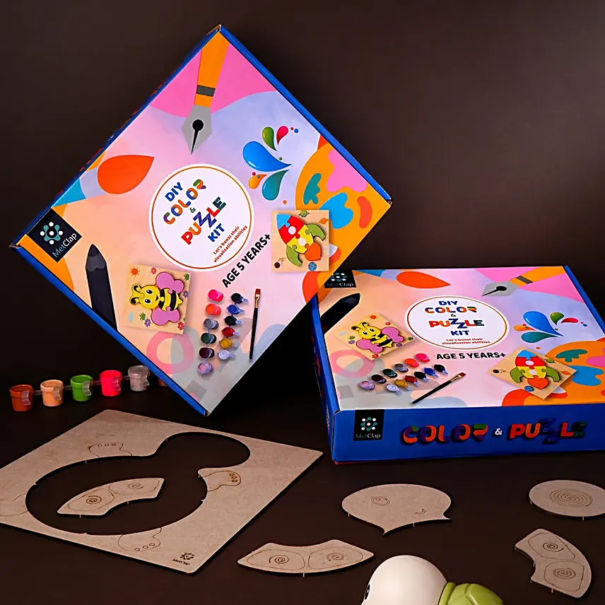 MetClap DIY Colour & Puzzle Kit