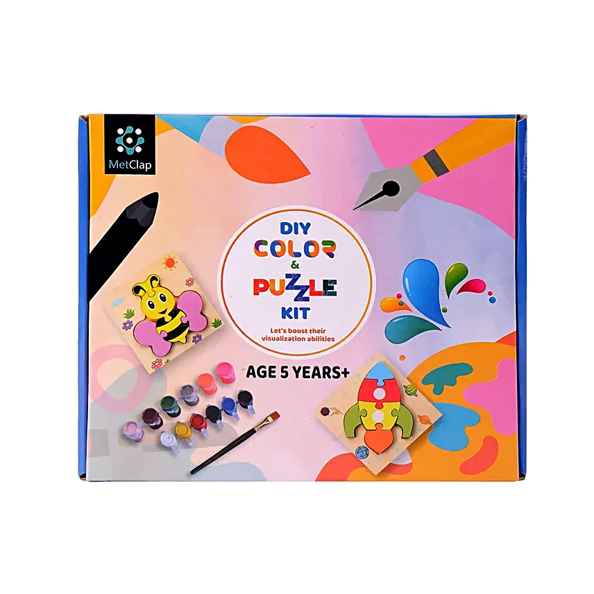 MetClap DIY Colour & Puzzle Kit