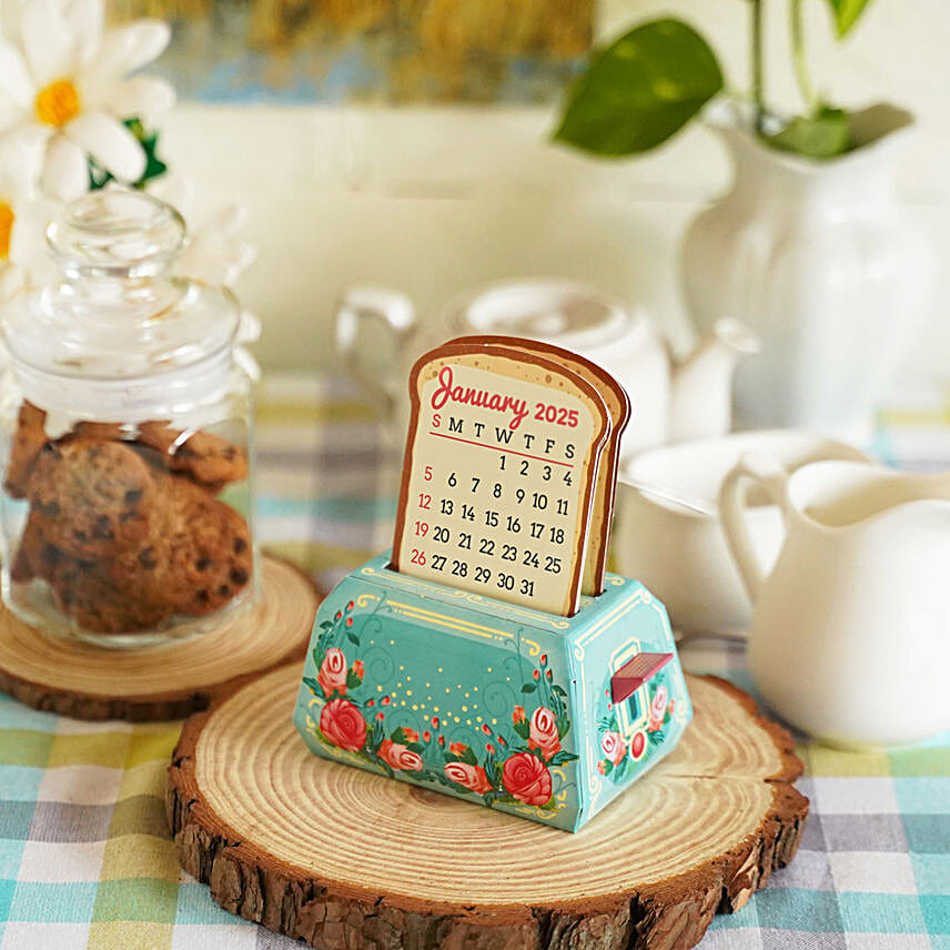 Mini Toaster Desktop Calendar