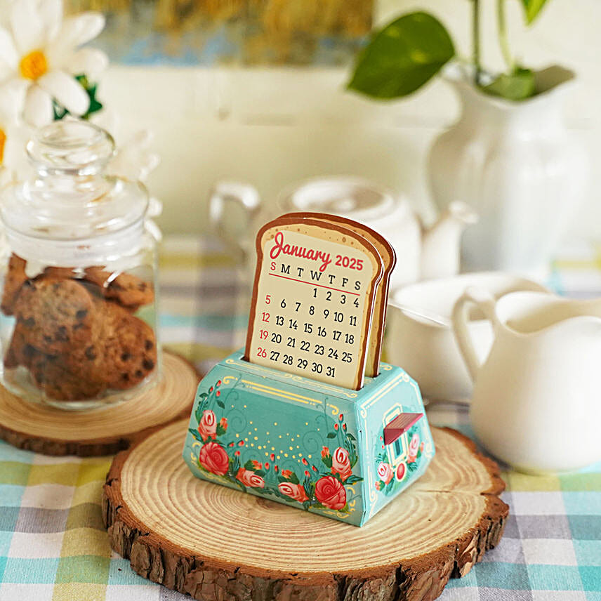 Mini Toaster Desktop Calendar