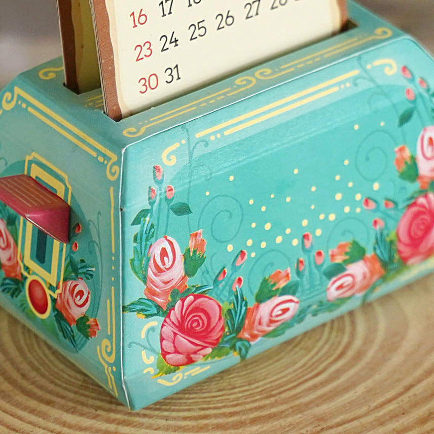 Mini Toaster Desktop Calendar