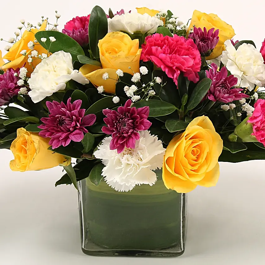 Online Mixed Flower Vase