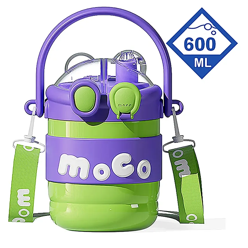 Moco Kids Water Green Bottle