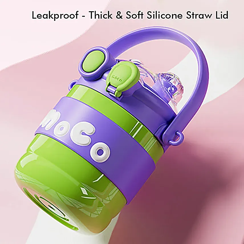 Moco Kids Water Green Bottle