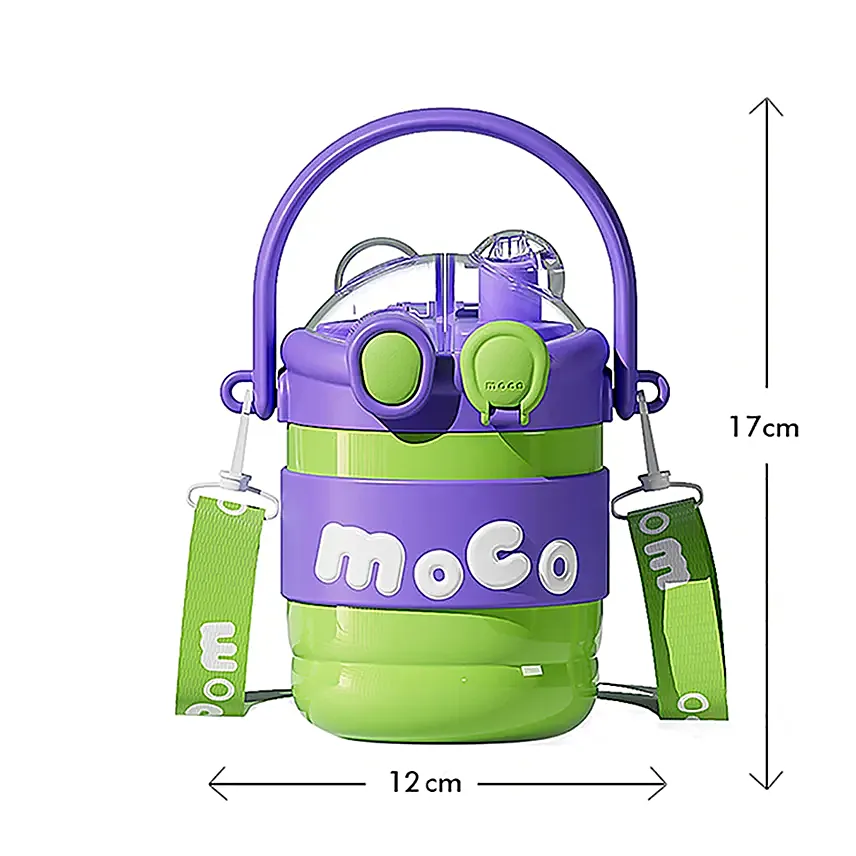 Moco Kids Water Green Bottle