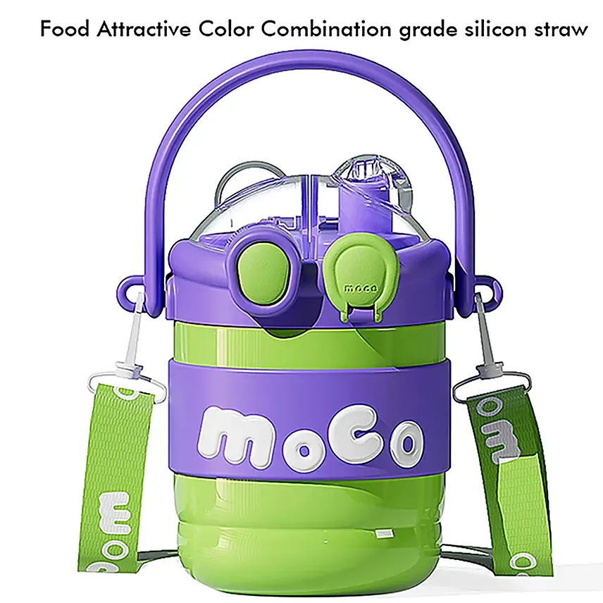 Moco Kids Water Green Bottle