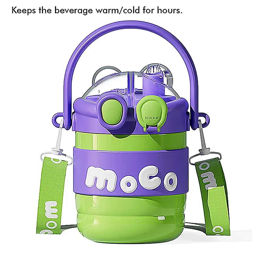 Moco Kids Water Green Bottle