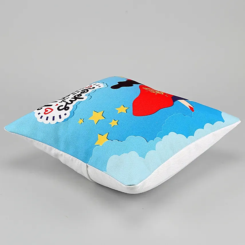 Mom You Are Superhero Printed Cushion