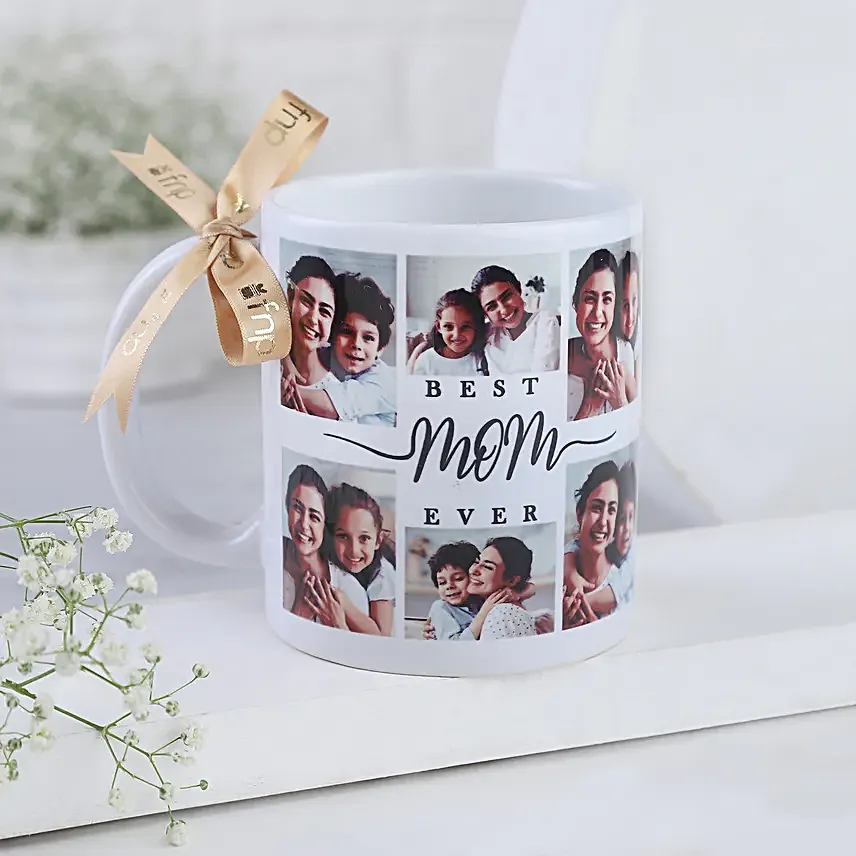 Moments with Mom Personalised Mug