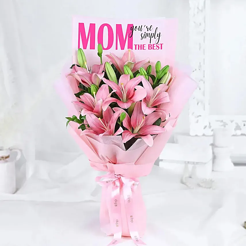 Moms Love Lily Bouquet