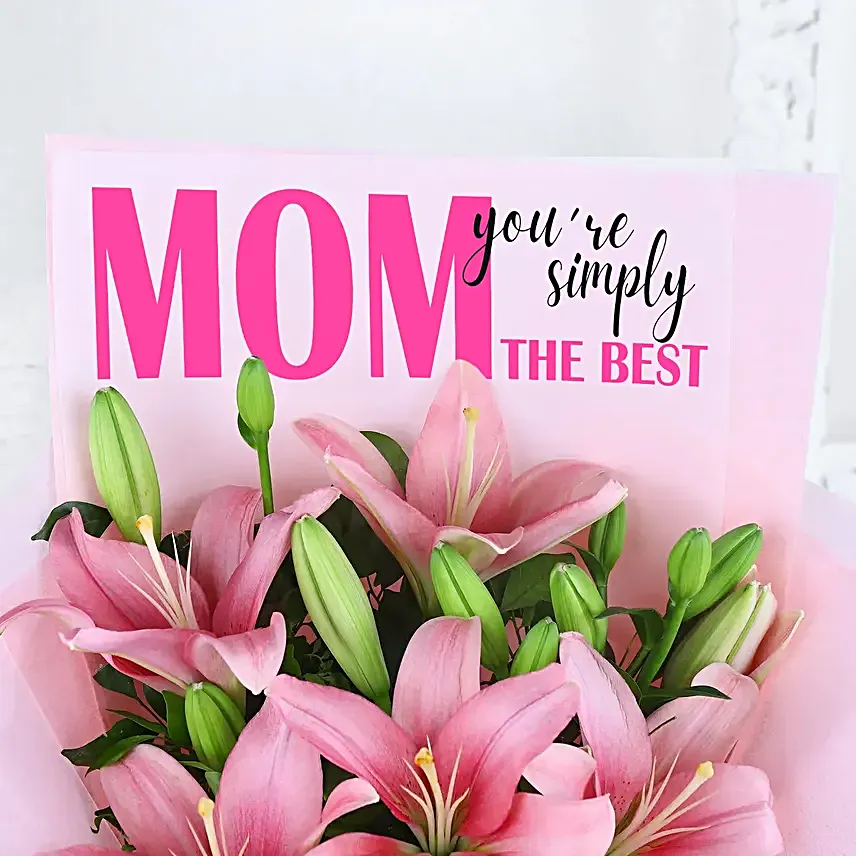 Moms Love Lily Bouquet
