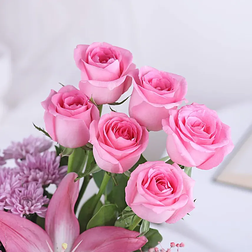Monochromatic Pink Elegance