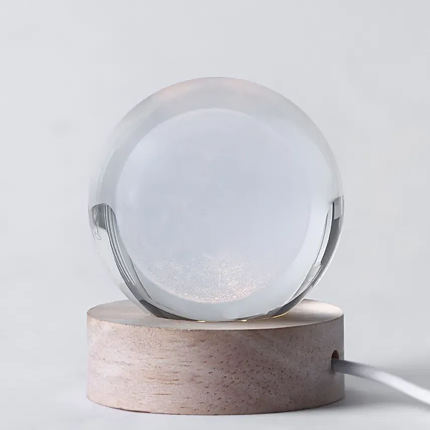 Moon Crystal Ball Night Lamp