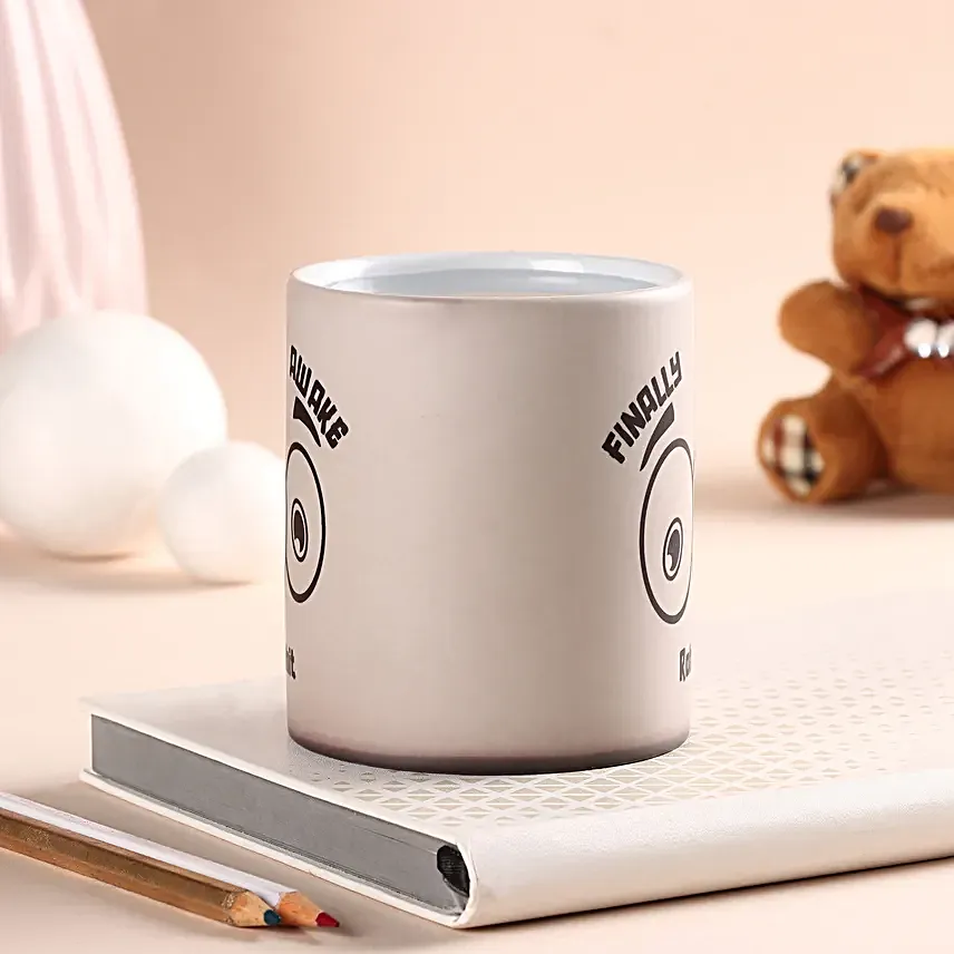Morning Essential Personalised Magic Mug Hand Delivery