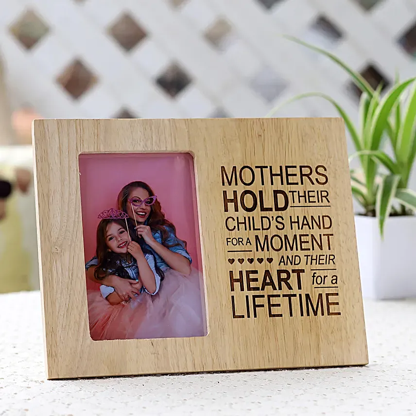 best wooden photo frame for mom