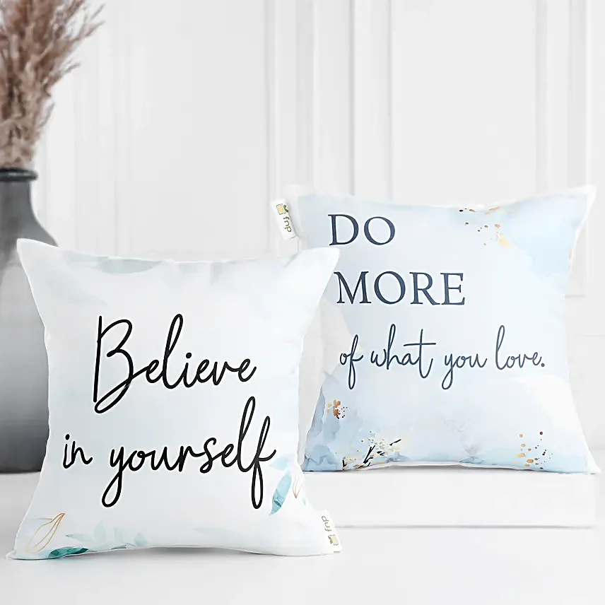 Motivation Keepsake Cushion Set