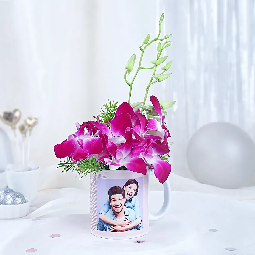 Mug Full of Orchid Love