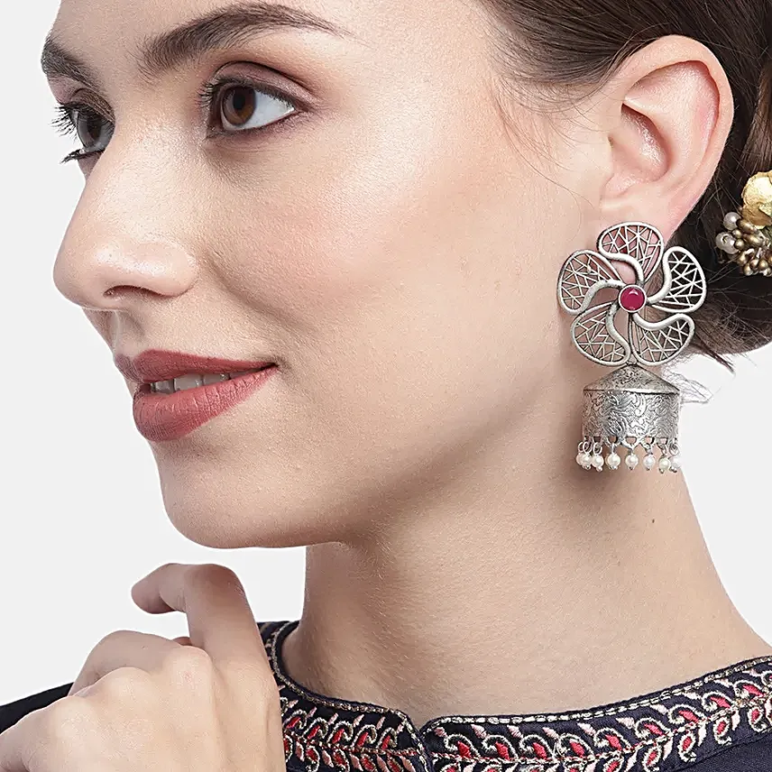 Mughal Style Dome Shaped Jhumkas
