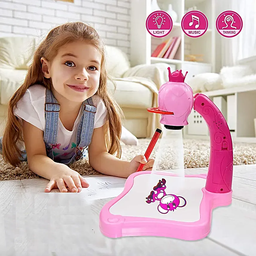 Multi Functional Drawing Painting Projector Table