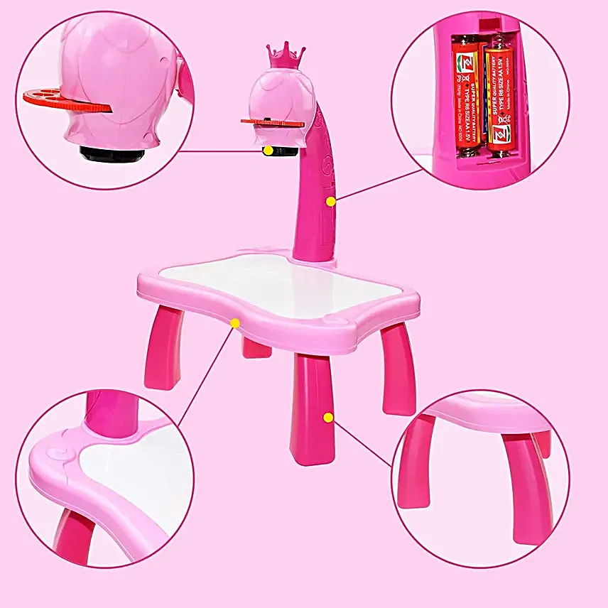 Multi Functional Drawing Painting Projector Table