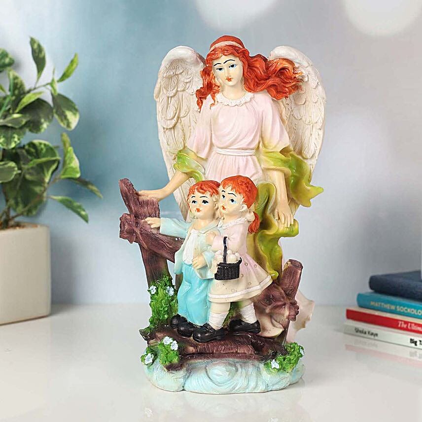 Multicolour Angel Figurine