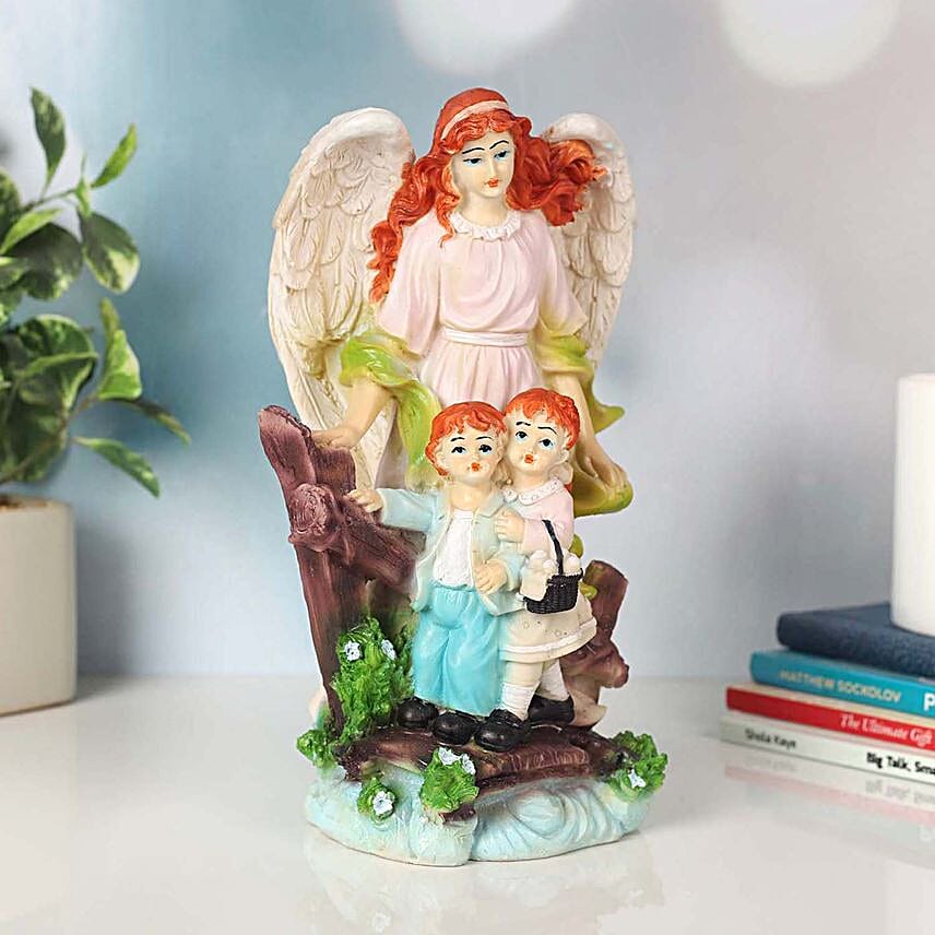 Multicolour Angel Figurine
