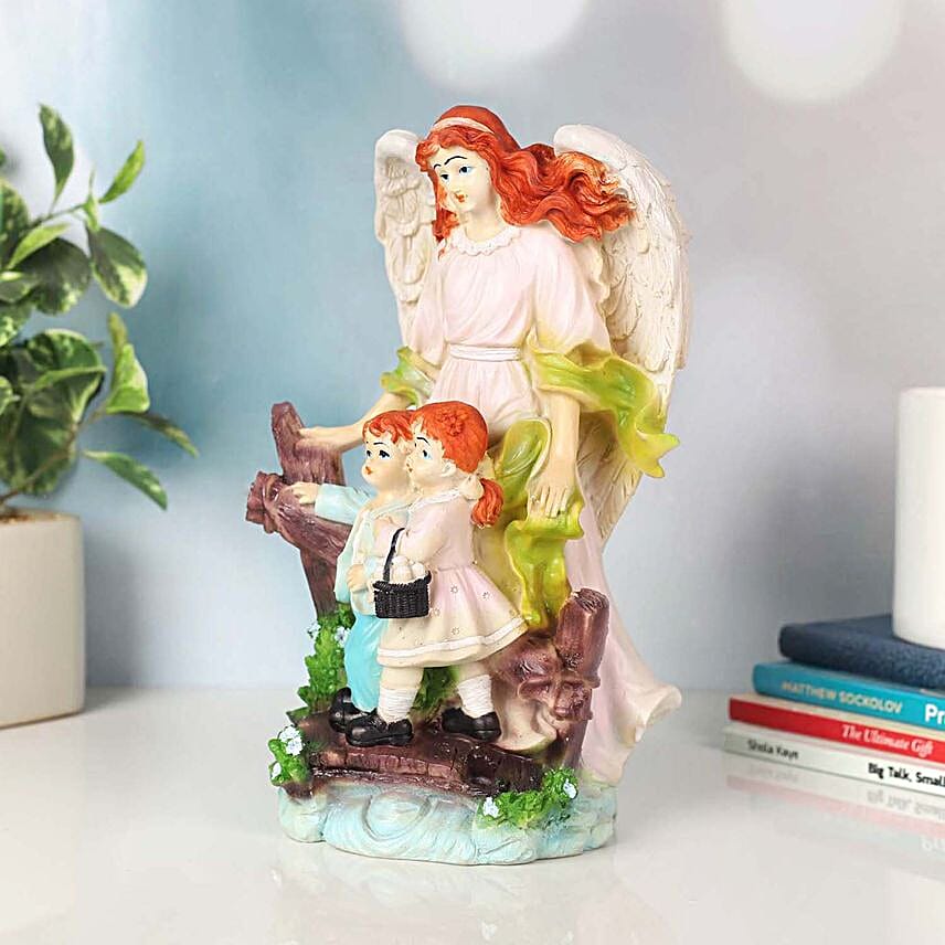 Multicolour Angel Figurine