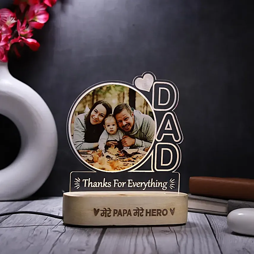 My Hero LED Display For Dad