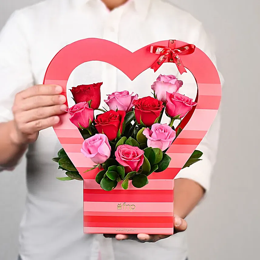 My Rosy Heart Arrangement