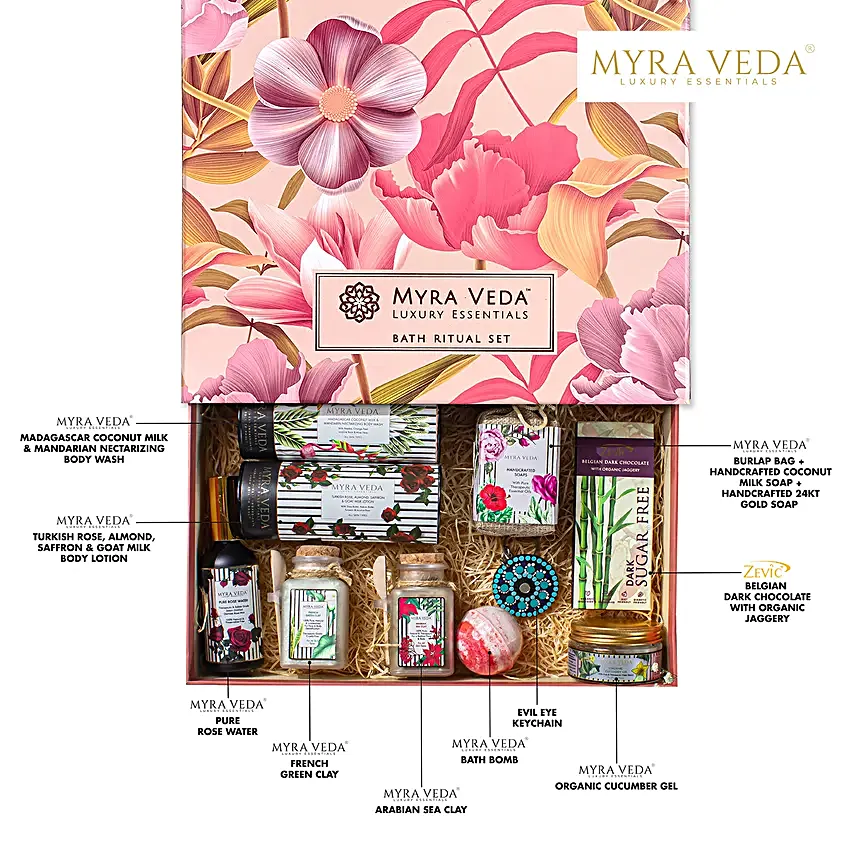 Myra Veda Self Care Kit N Sugarfree Sweetness Hamper