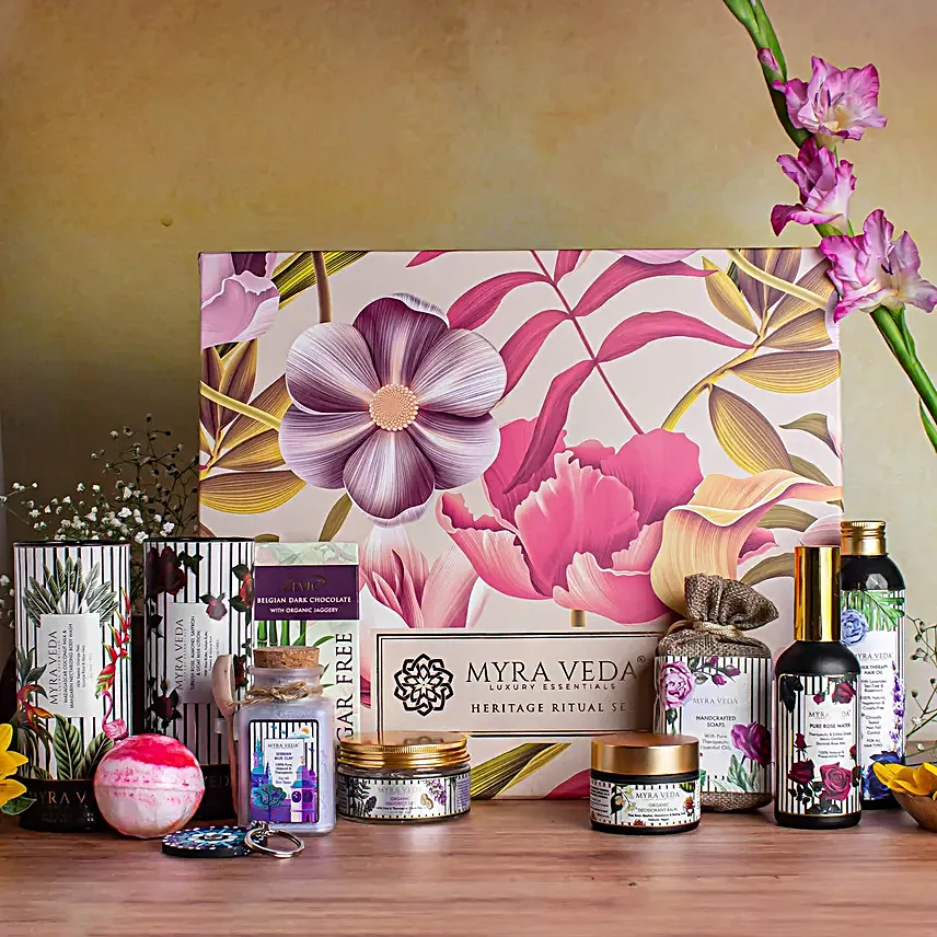 Myra Veda Skin Care Kit Hamper Pack Of 12