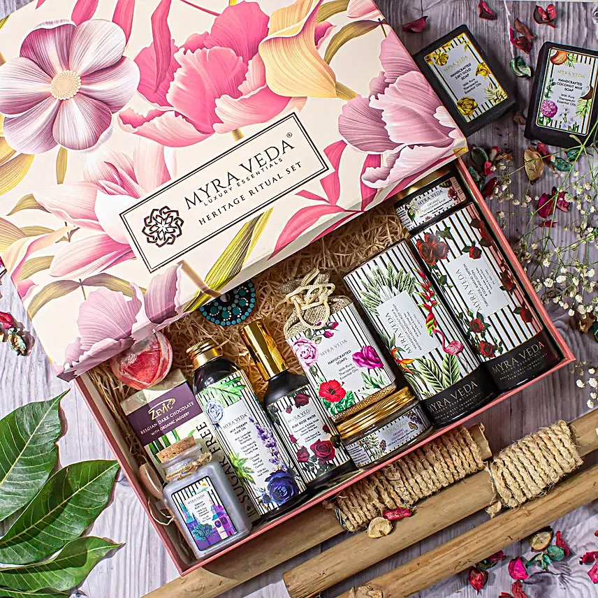 Myra Veda Skin Care Kit Hamper Pack Of 12