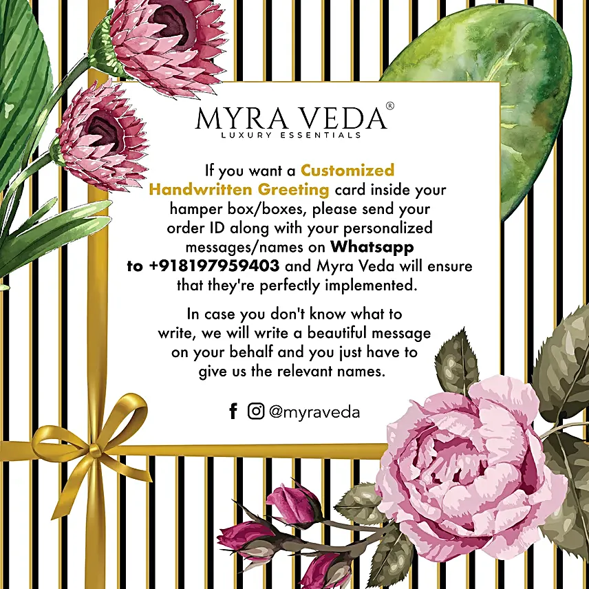 Myra Veda Skin Care Kit Hamper Pack Of 12