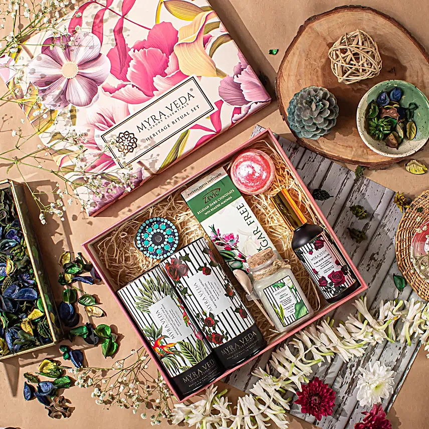 Myra Veda Wellness Gift Hamper
