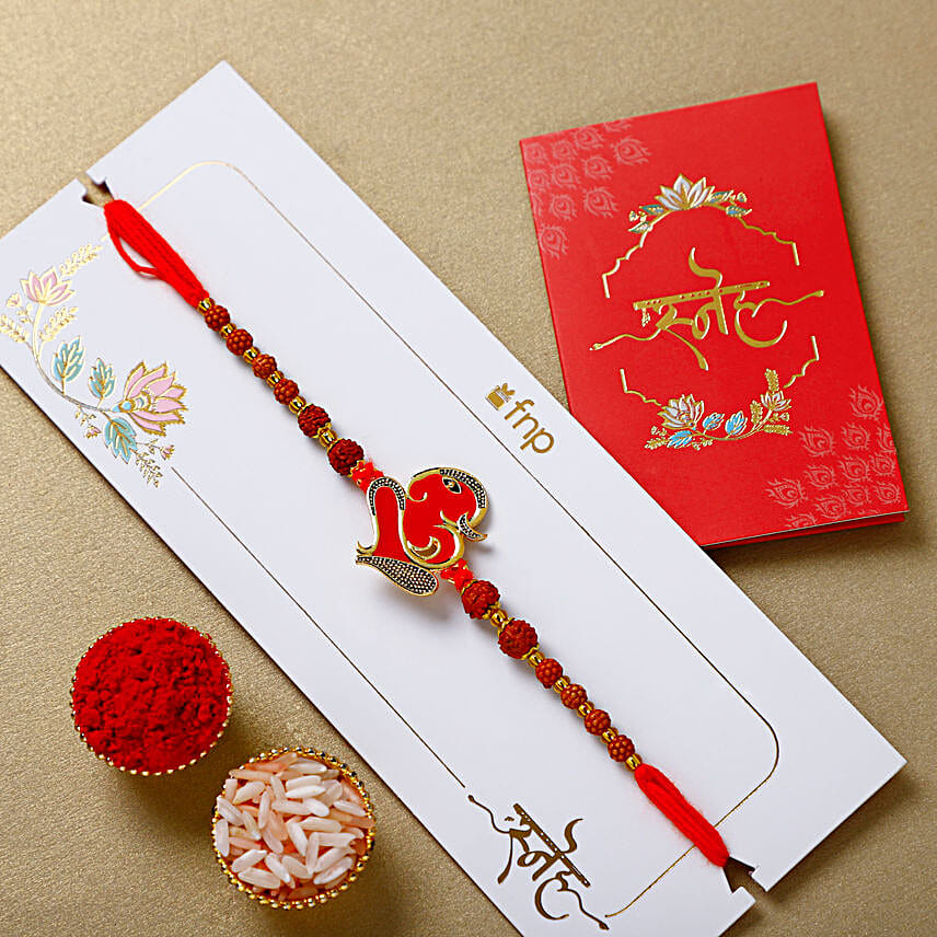 Mystical Ganesha Blessing Rakhi
